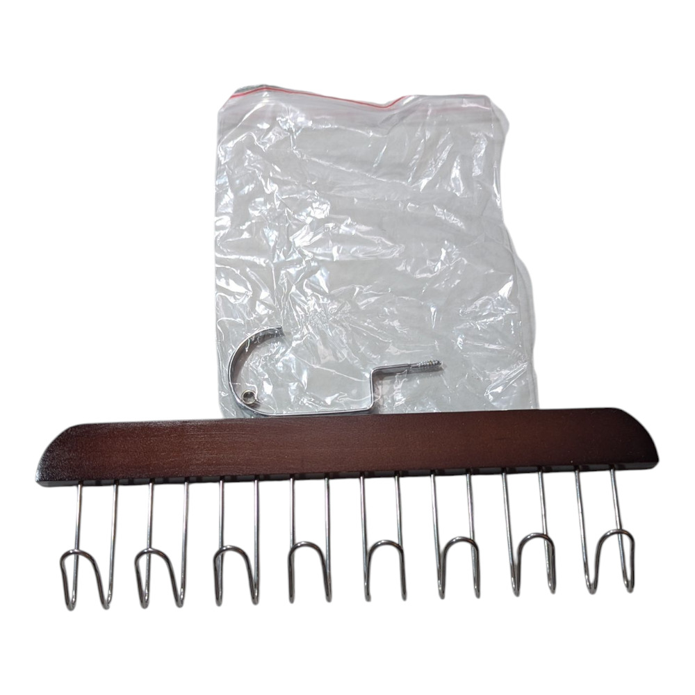 Mahogany Style Belt Hanger Closet Storage 42 Brand New Belt Holder